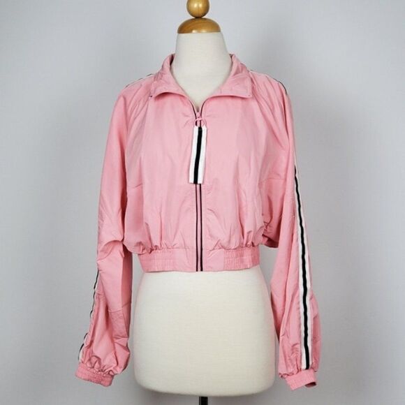 LOVE TREE Women's Windbreaker Jacket Full Zip Up - Picture 2 of 4